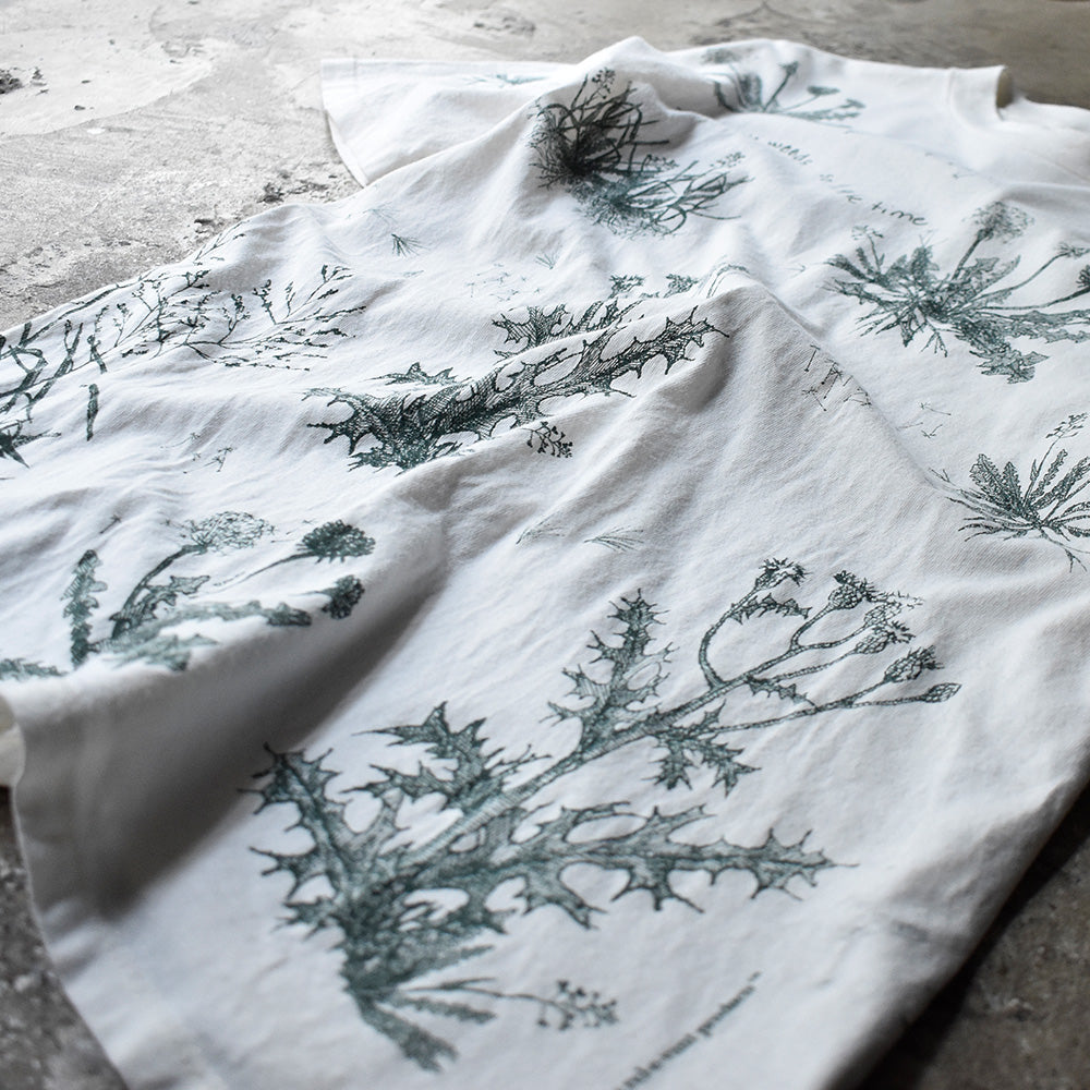 so many weeds so little time 雑草 総柄 Tシャツ 1994年 USA製 ヴィンテージ