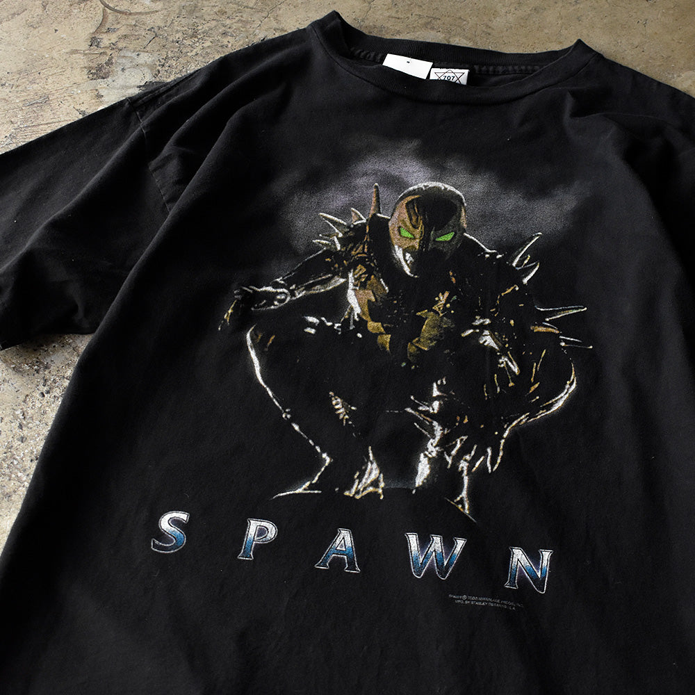 スポーン アメコミ グラフィック Tシャツ 1990年 ブラック ヴィンテージ