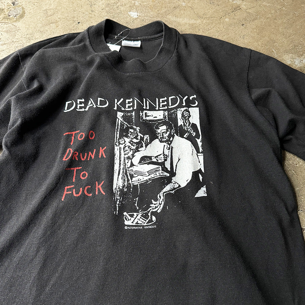 デッド・ケネディーズ ジャケットデザイン Tシャツ 80年代 ステッドマン USA製 ヴィンテージ