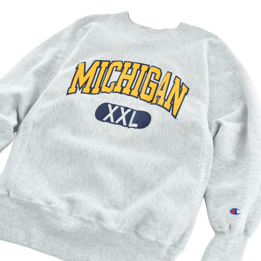 90's Champion Reverse Weave "MICHIGAN" リバーススウェット 260220H