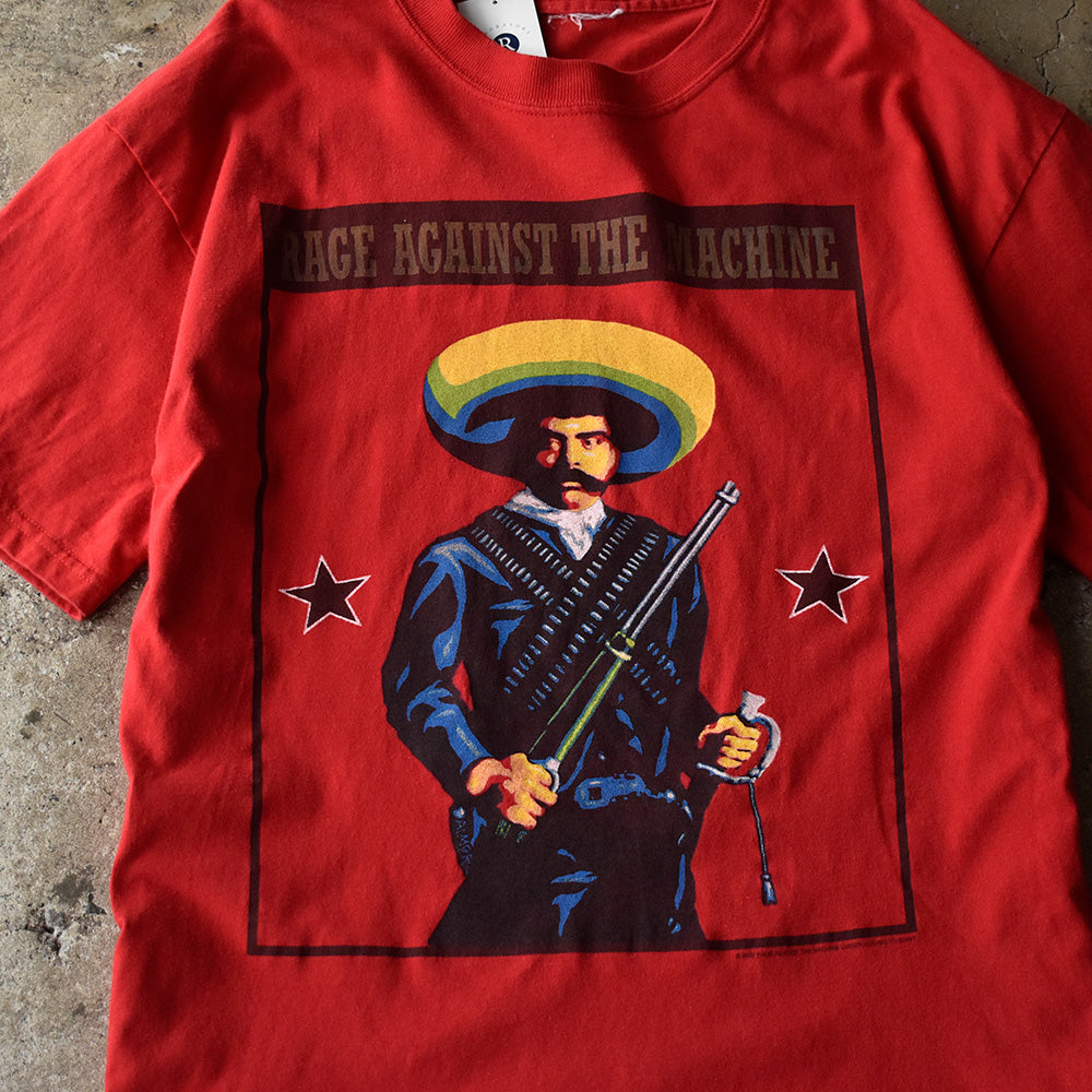 Y2K Rage Against the Machine “Emiliano Zapata” ロック Tシャツ 250820H