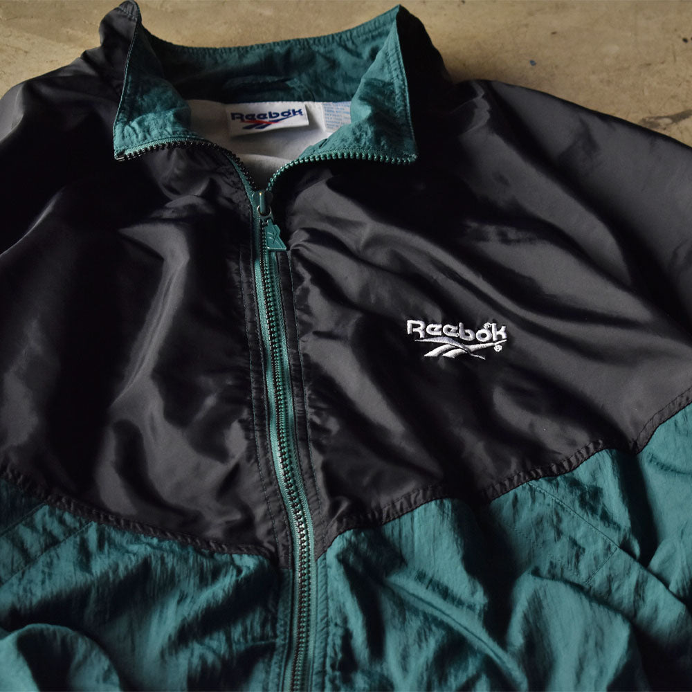 90’s Reebok 裏地付き ナイロン トラックジャケット 240518
