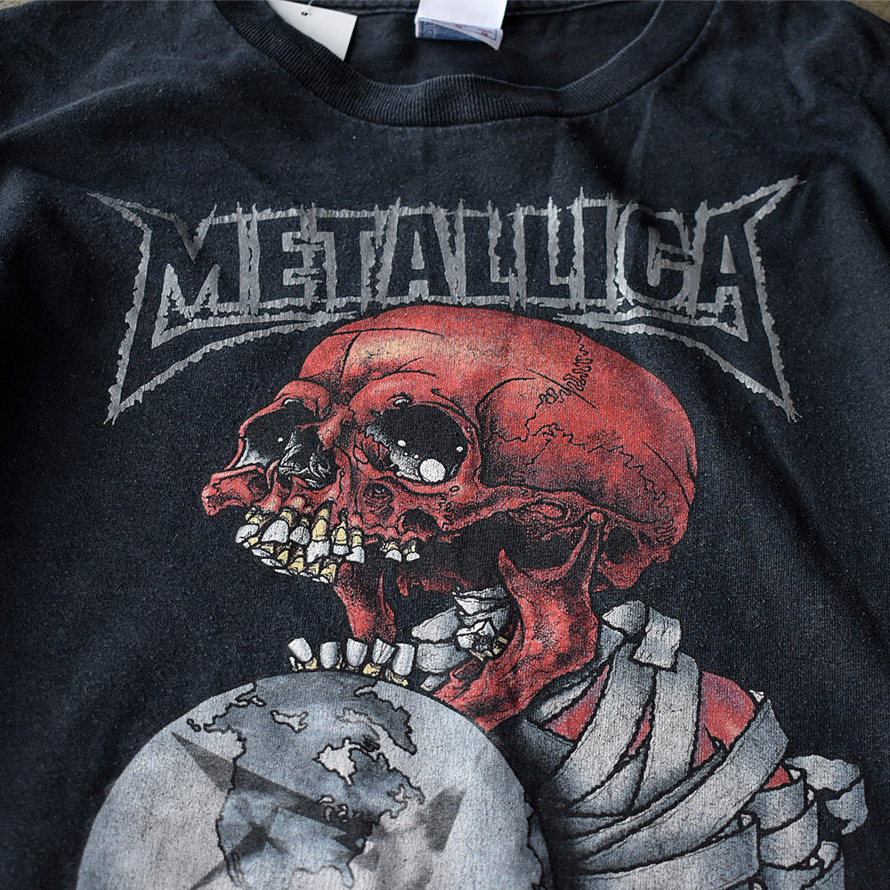 Y2K Metallica×Pushead “Madly in Anger with the World“ Tour Tシャツ 250626H