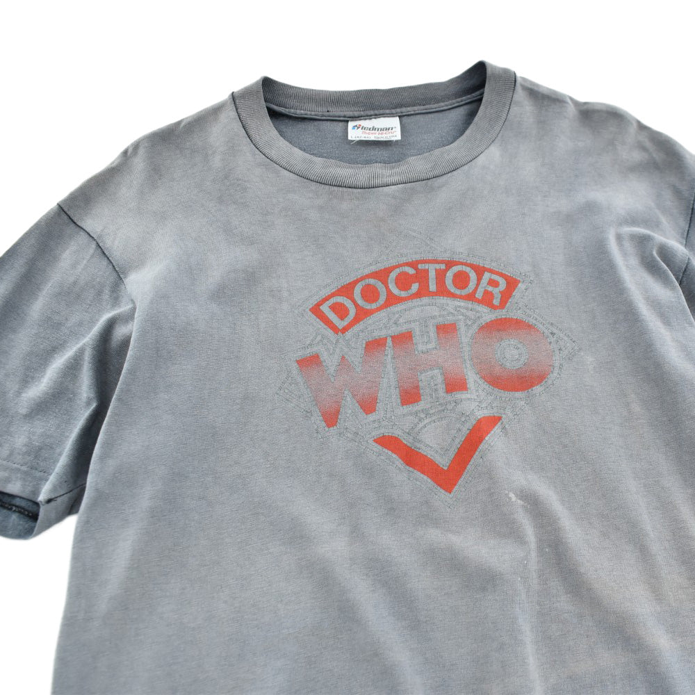 80's Doctor Who 鬼フェード ムービーTシャツ 260915H