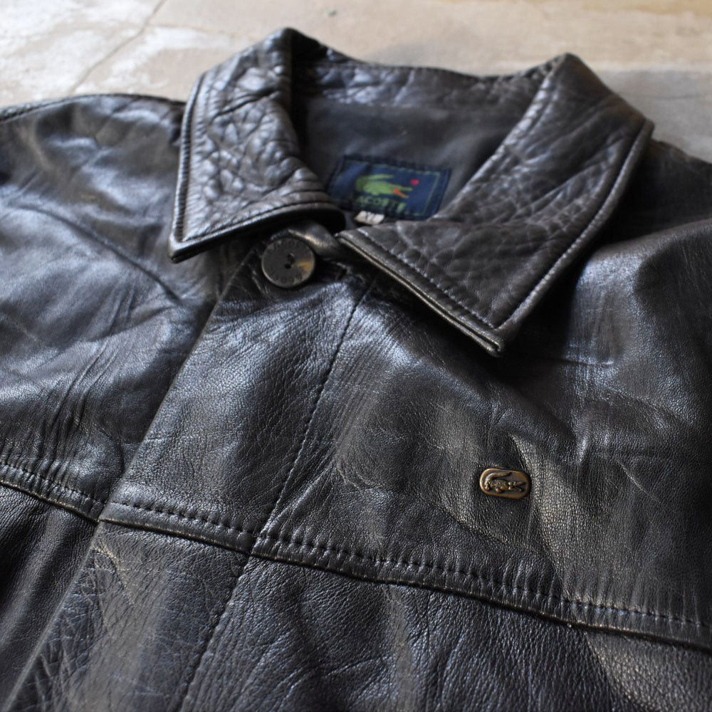 90’s LACOSTE レザージャケット 251111H