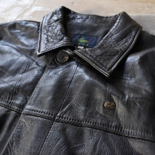 90’s LACOSTE レザージャケット 251111H