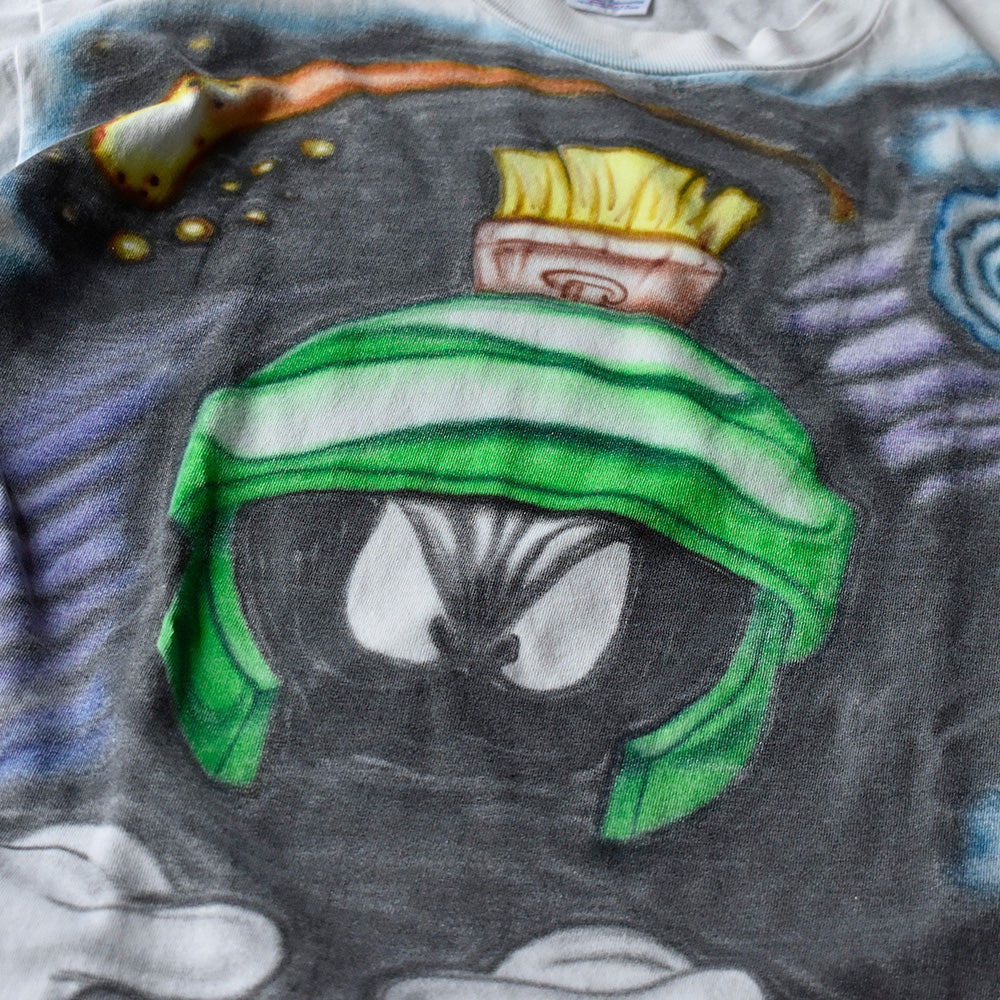 90's Looney Tunes “Marvin the Martian” エアブラシTシャツ USA製 250616H
