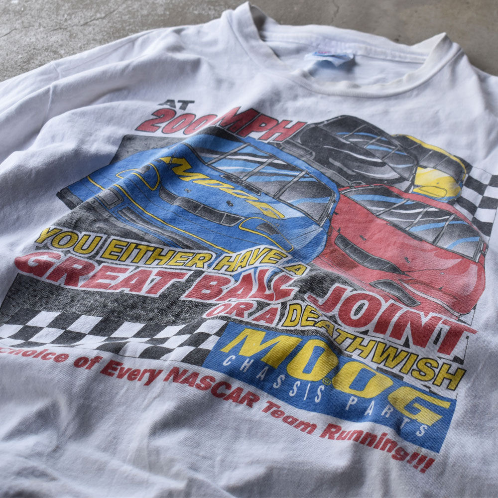 90's　 Hanes NASCAR レーシングTシャツ　USA製　230512