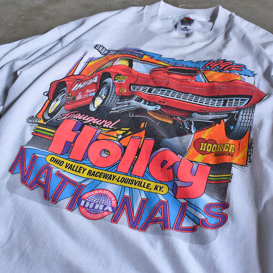 90's “International Hot Rod Association” レーシング Tシャツ 230710