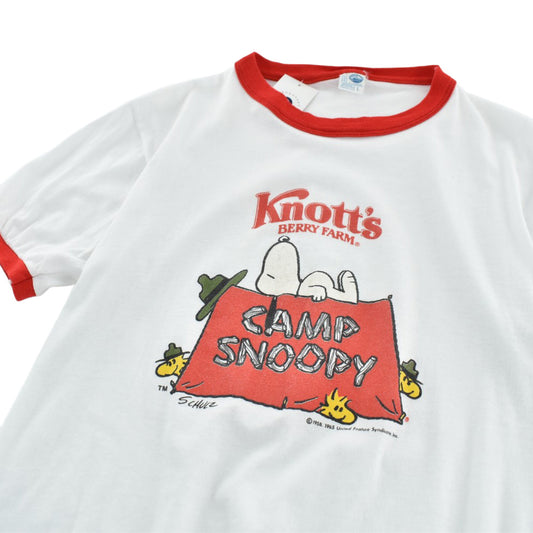 80’s ARTEX “CAMP SNOOPY” リンガーTシャツ 260505H