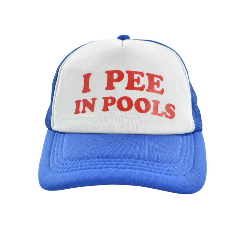 "I PEE IN POOLS" メッシュキャップ 260717H