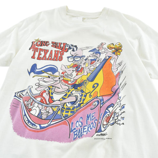 80's The Long Tall Texans "LOS ME BOLEROS" サイコビリー ロックTシャツ 260908HY33