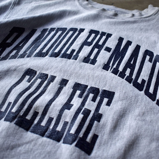 90’s　Champion “RANDOLPH-MACON COLLEGE” RWスウェット USA製 230923