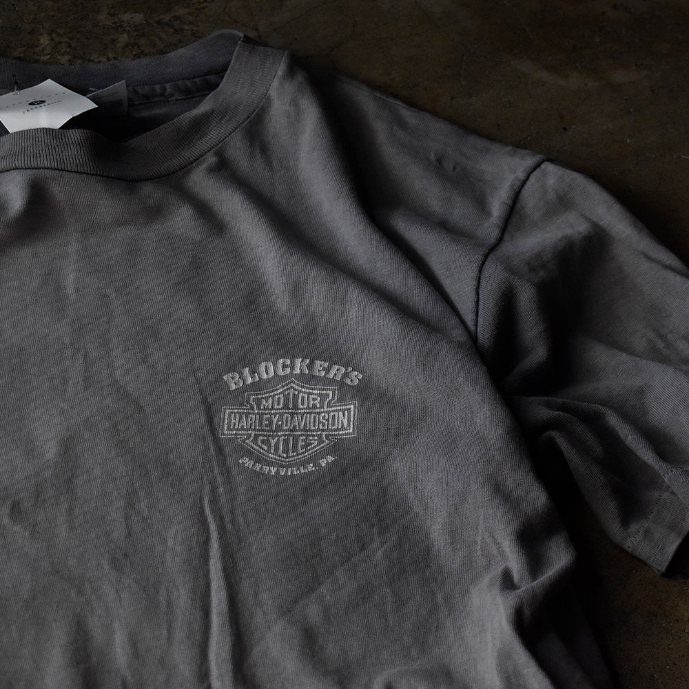 80's～　Harley-Davidson/ハーレー・ダビッドソン　イーグルTee　USA製　230903H