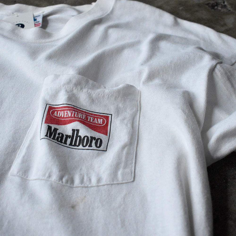 90's Marlboro “ADVENTURE TEAM“ ポケットTシャツ USA製 250628H