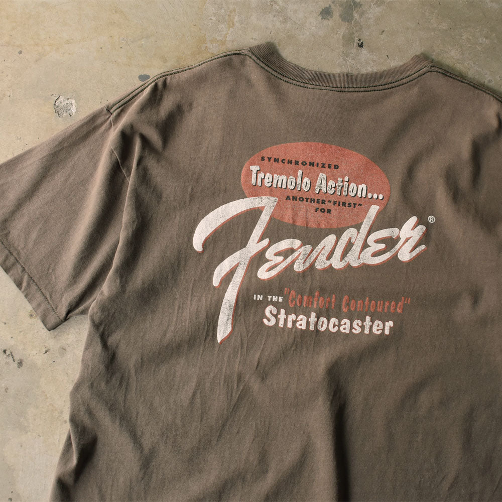 90’s Fender ギター ロゴ Tシャツ USA製 250519