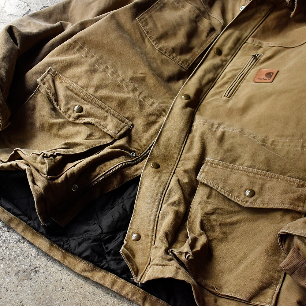 Carhartt ダックジャケット キルティングライナー 231230H