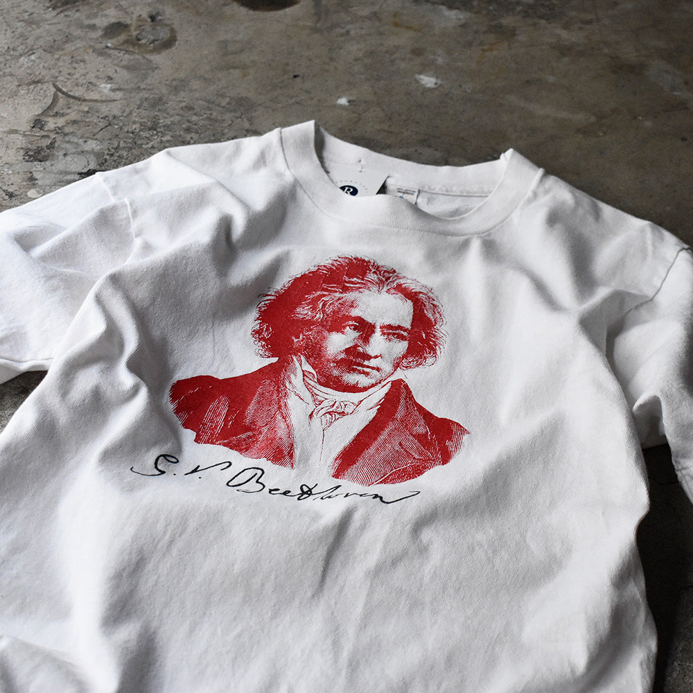 ベートーヴェン フェイスプリント Tシャツ 1986年 USA製 ヴィンテージ