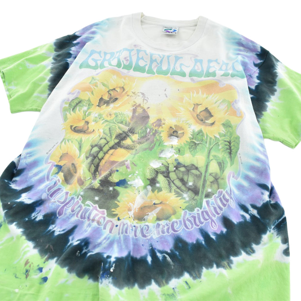 90's Liquid Blue Grateful Dead "Terrapin Sunflower" Summer Tour 1995 タイダイ ロックT 260714H