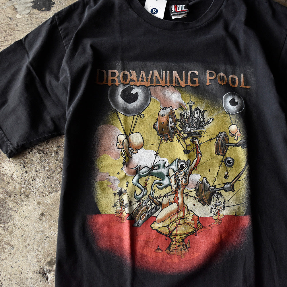 90's～ “Drowning Pool“ Tシャツ 250418H