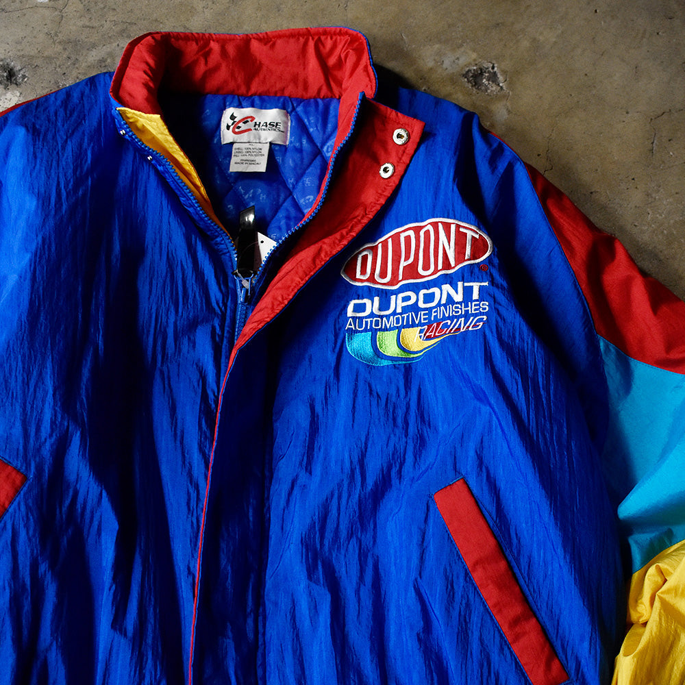 90's Chase Authentics 中綿入り ナイロン レーシングジャケット 240101H