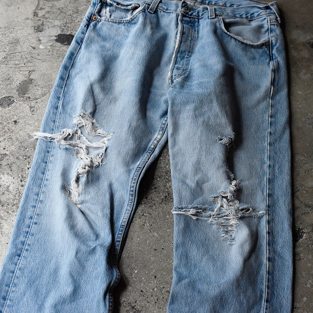 Y2K Levi's 501 ダメージ！ デニムパンツ USA製 250711H