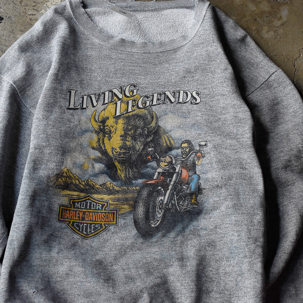 90's Harley-Davidson “LIVING LEGENDS” スウェット 250704H