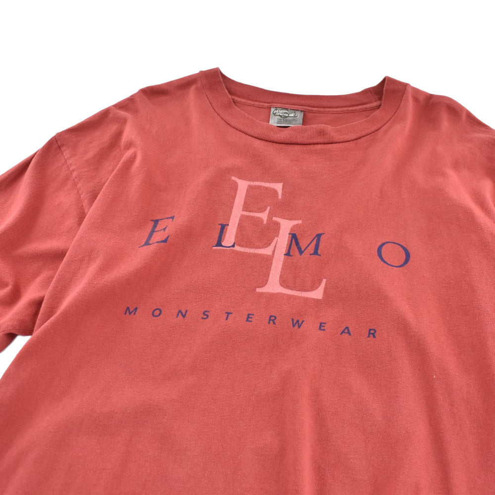 90's Elmo セサミストリート キャラT USA製 260710H