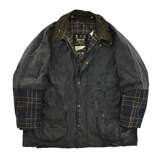 90's 旧3ワラント Barbour "BEDALE" オイルド カスタムジャケット 260116H