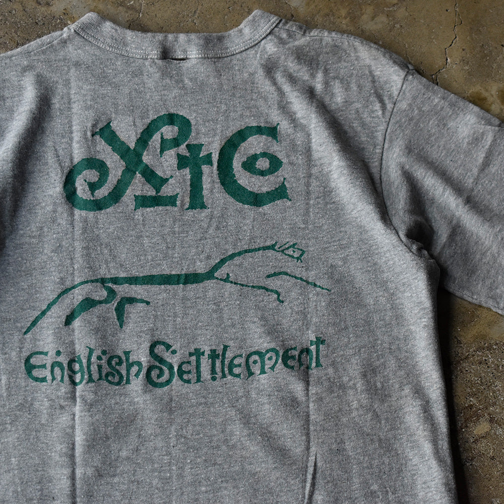 80's XTC “English Settlement” ロック Tシャツ 250704HYY