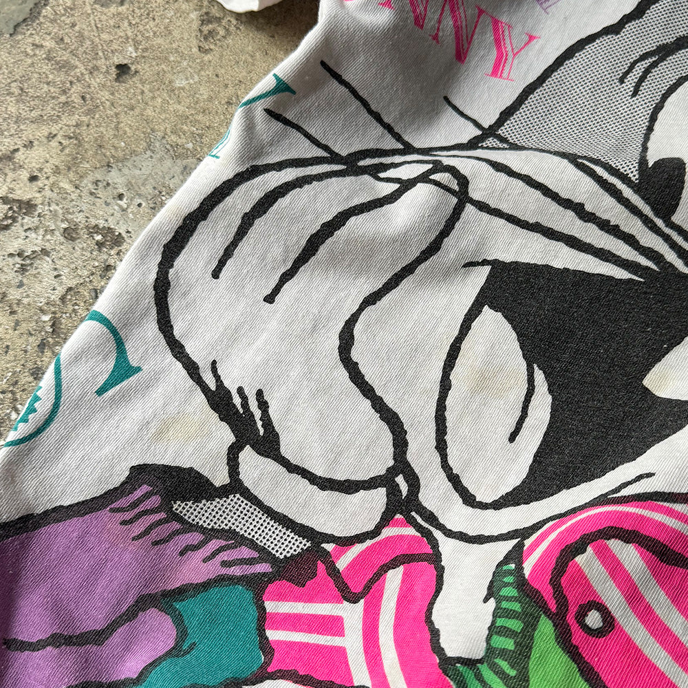 90's AOP！ Looney Tunes “Bugs Bunny Tシャツ 240309H