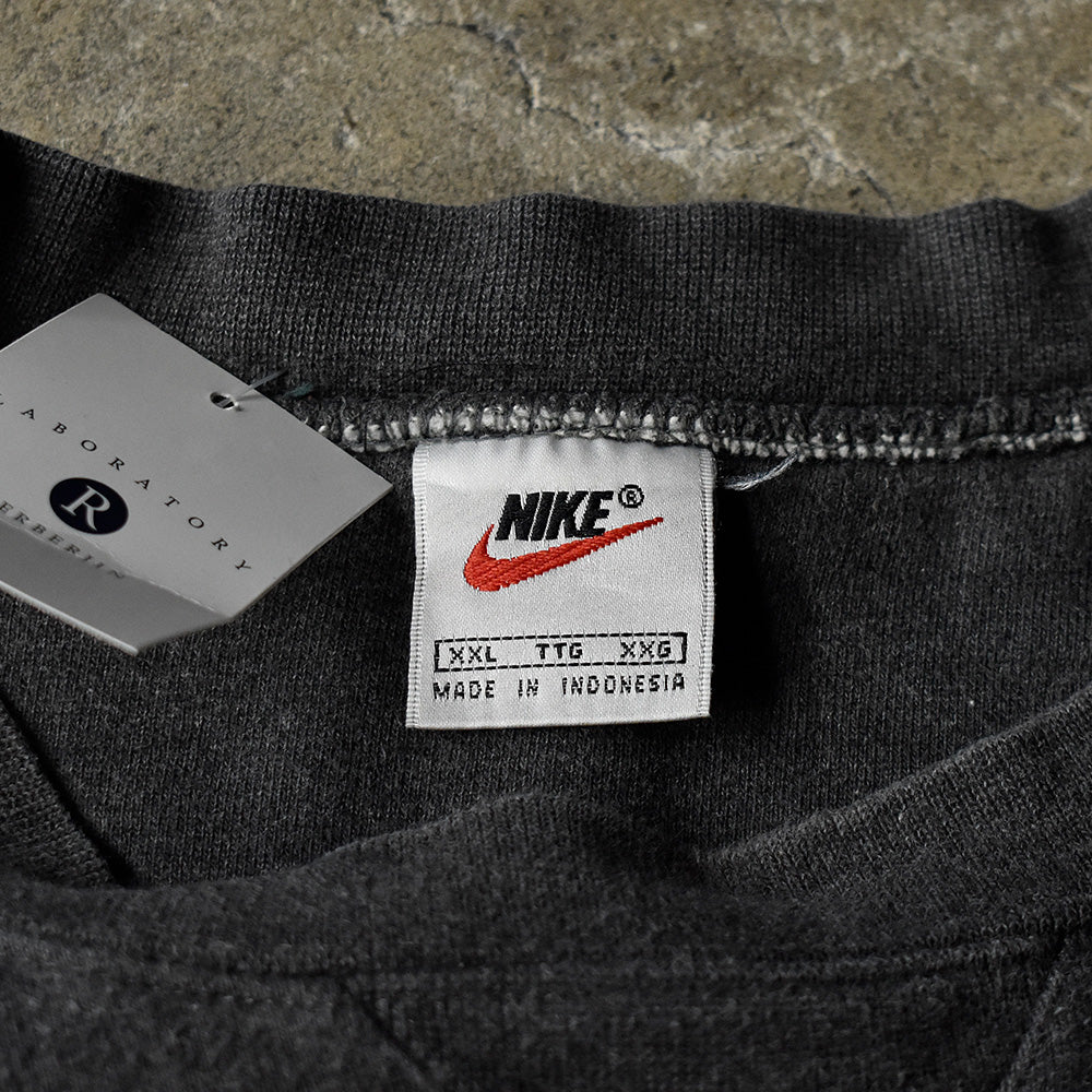 90's NIKE swoosh logo ワッペン リバースタイプ スウェット XXL size！ 231226H