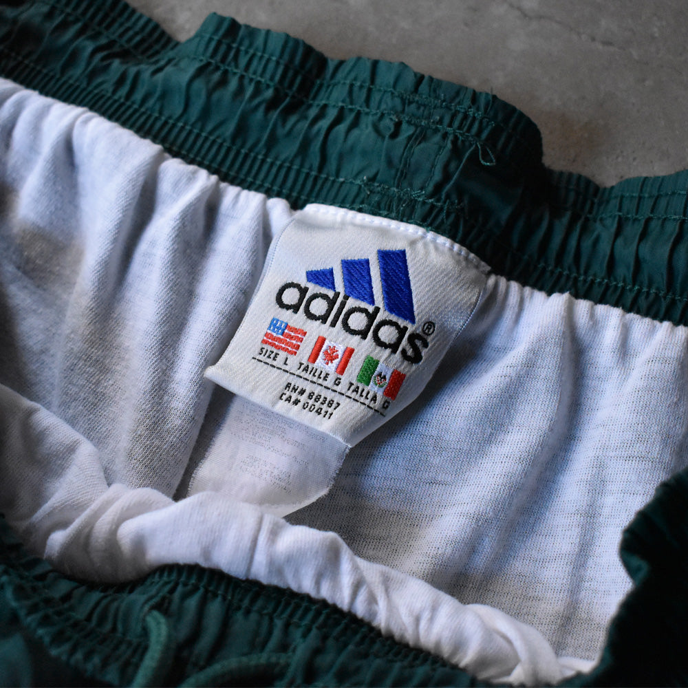 90's adidas ナイロントラックパンツ 231127
