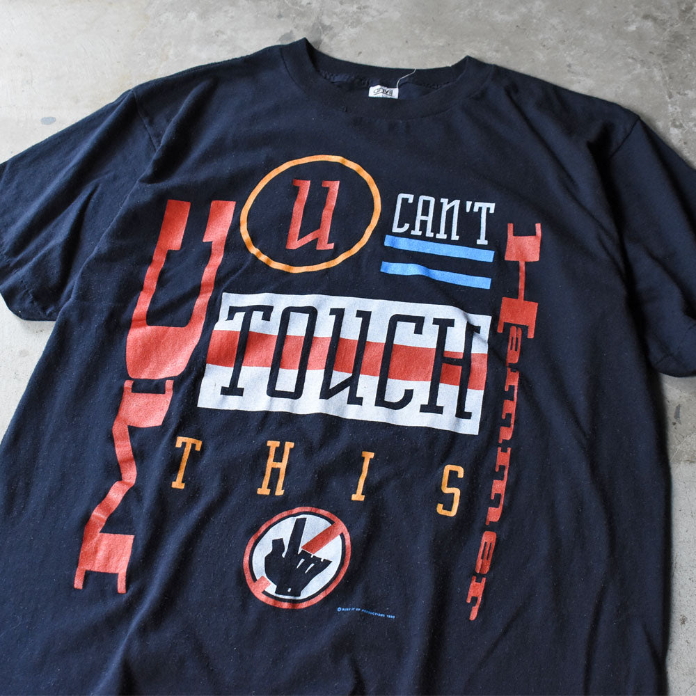 90’s MC Hammer “U Can’t Touch This” ロック Tシャツ USA製 250916