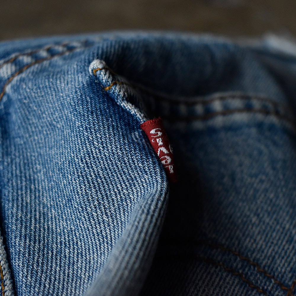 Y2K　ダメージ！　Levi's/リーバイス　501　デニムパンツ　Euro製　230903H