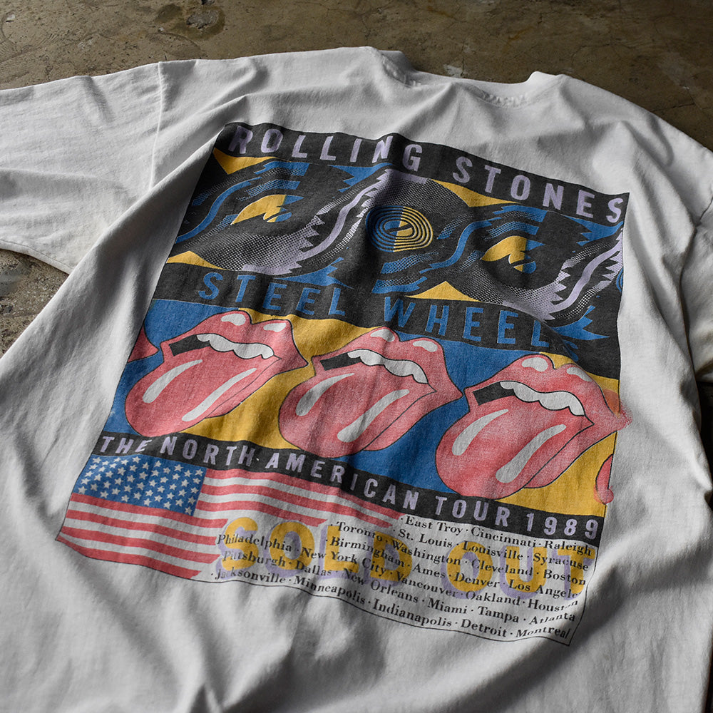 80's The Rolling Stones “Steel Wheels Tour” Tシャツ 230916H