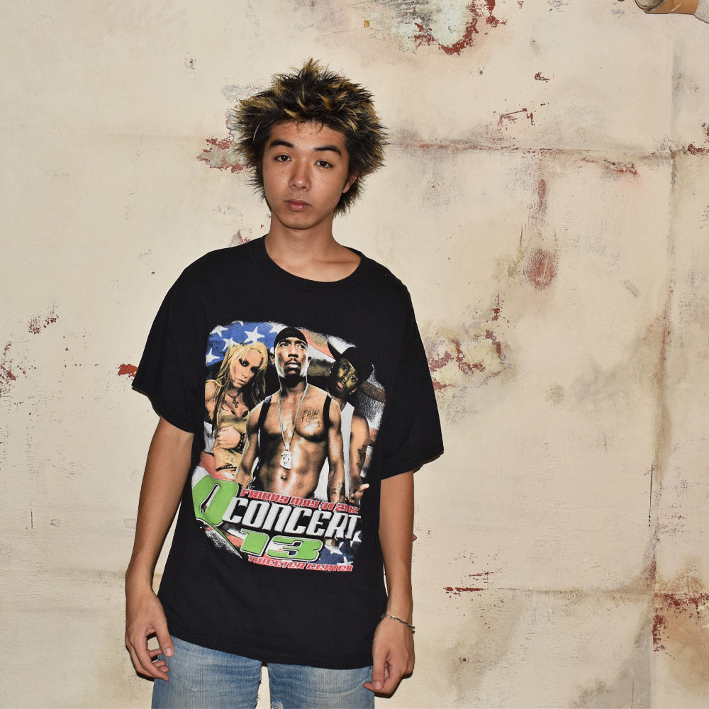 Y2K DELTA “Q Concert 13/NO DOUBT/Ja Rule/Shakira/P. Diddy etc...” フェス ロック Tシャツ 250912H