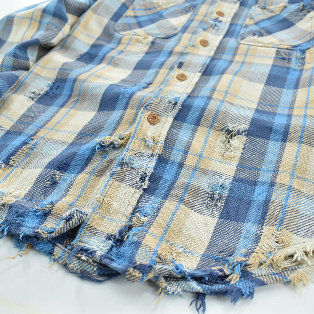 80's BIG MAC "BORO" ヘビーフランネルシャツ USA製 260320H