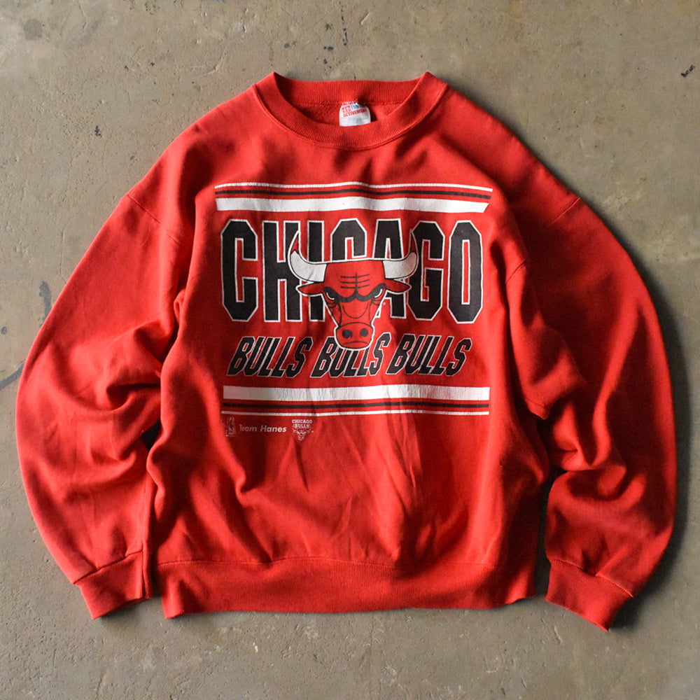 90’s Hanes “NBA CHICAGO BULLS” スウェット USA製 240517