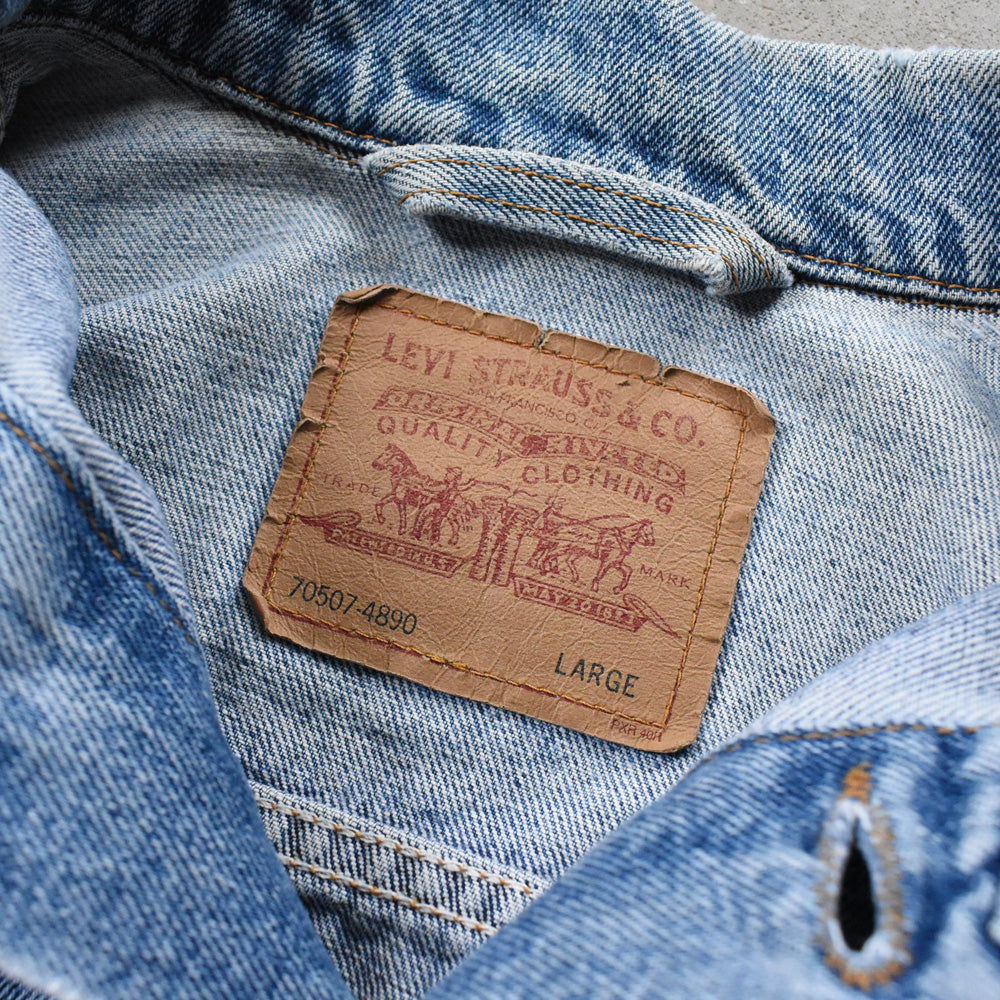 90’s Levi's 70507-4890 デニムジャケット USA製 250615