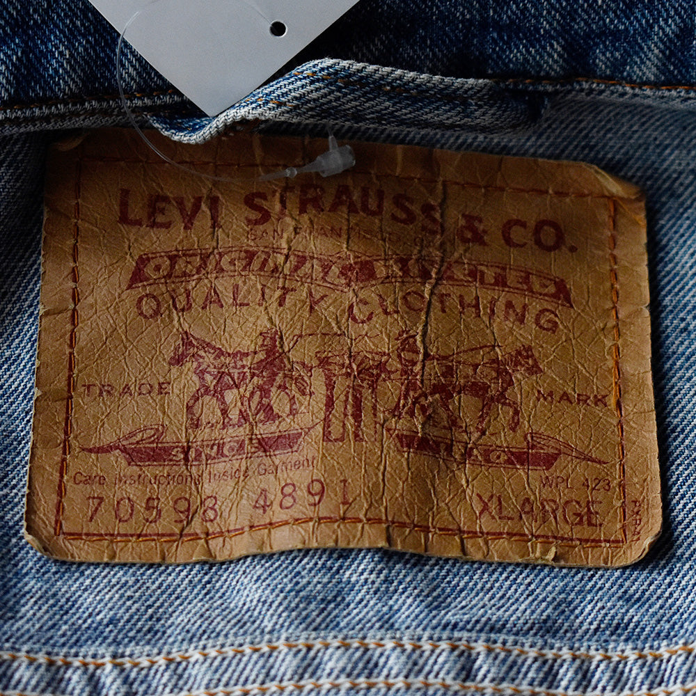 90's デカパッチ！ Levi's 70598-4891 デニムジャケット USA製 240821H