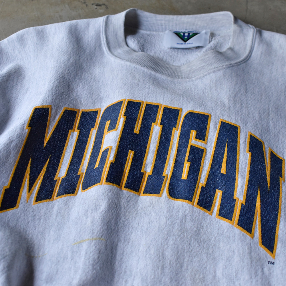 70s USA製 SUNSHINE Michigan State Sweat 宅配便配送 メンズ