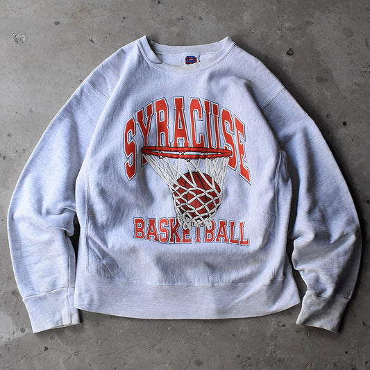 90’s RUGGED SWEATS "SYRACUSE BASKETBALL" リバースタイプ スウェット 250412