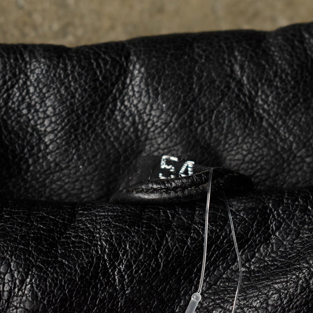 90's big size！ Thinsulateライナー ライダース レザージャケット 54size 240315