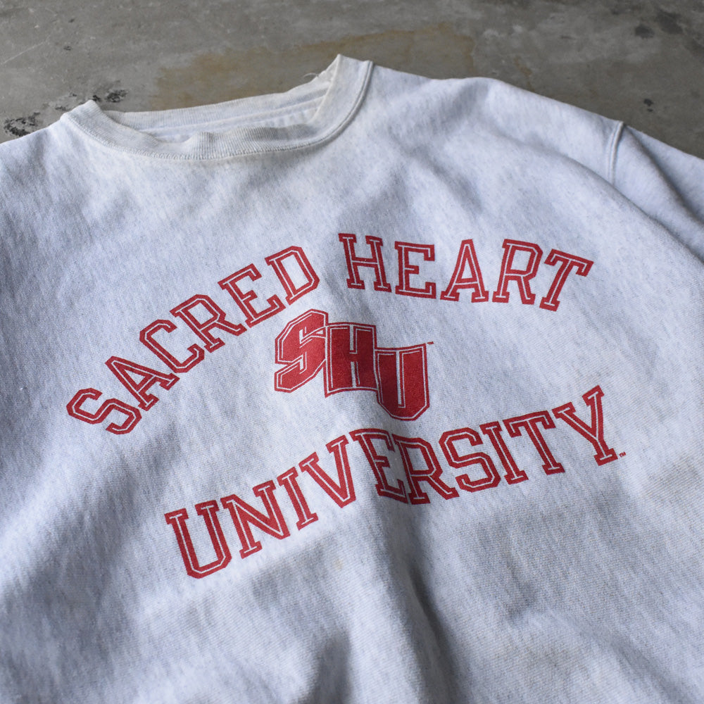 Y2K Champion “SACRED HEART UNIVERSITY” RWスウェット 241004