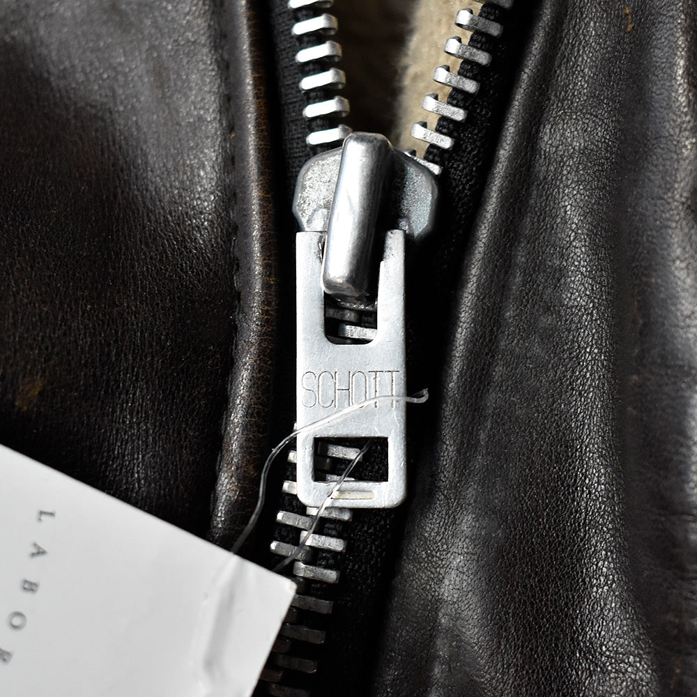 70's Schott “L-S-674-M-S” G-1 Type フライト レザージャケット USA製 240130H