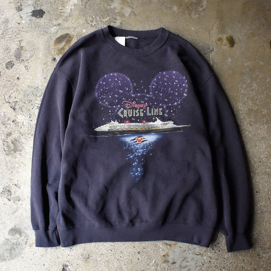 90's “Disney Cruise Line“ スウェット 250528H