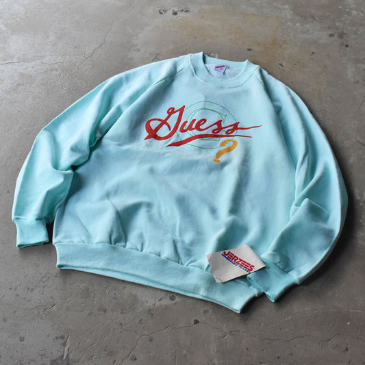90's デッドストック! GUESS ロゴ スウェット USA製 240921