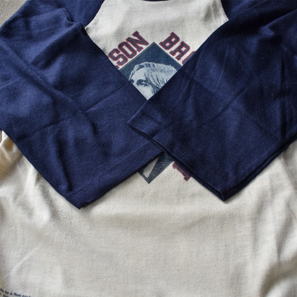 80's　Jackson Browne/ジャクソン・ブラウン "1980 TOUR" ラグランスリーブ Tシャツ　230709H