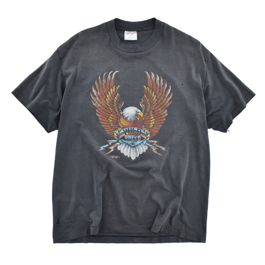 90's WILD BREED イーグル バイカーTシャツ 260731H